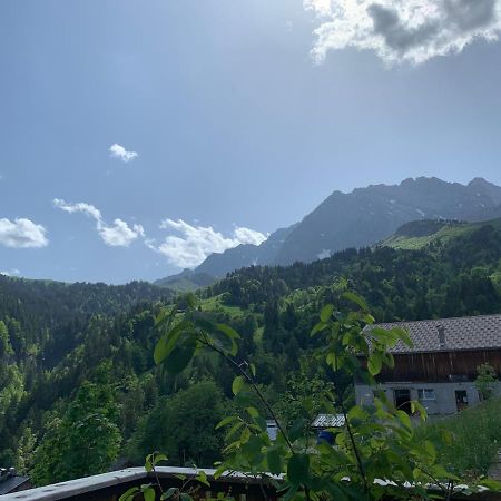 Terrasse Sur Les Aravis Apartment La Giettaz Exterior foto