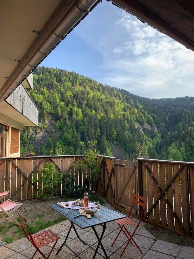 Terrasse Sur Les Aravis Apartment La Giettaz Exterior foto