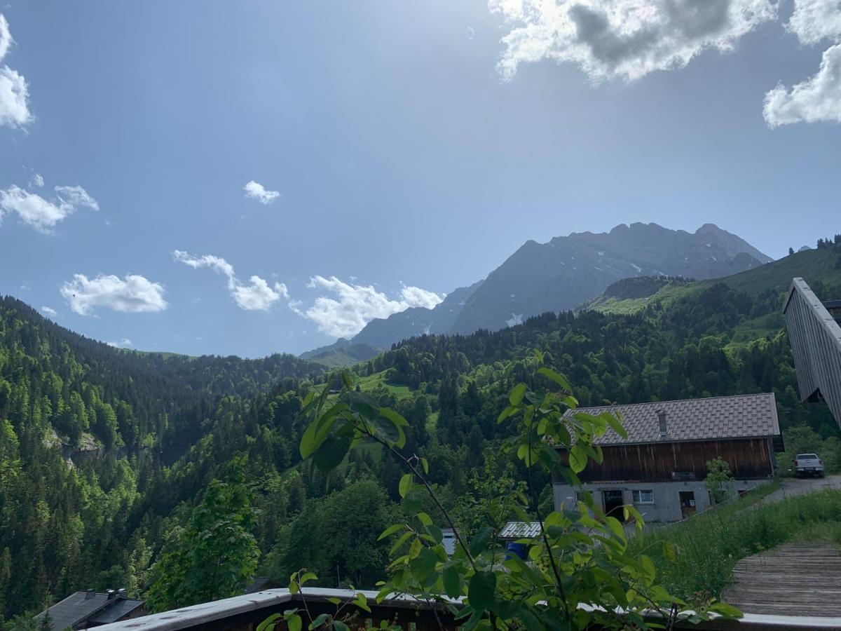 Terrasse Sur Les Aravis Apartment La Giettaz Exterior foto