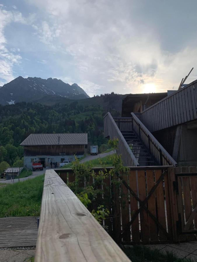 Terrasse Sur Les Aravis Apartment La Giettaz Exterior foto